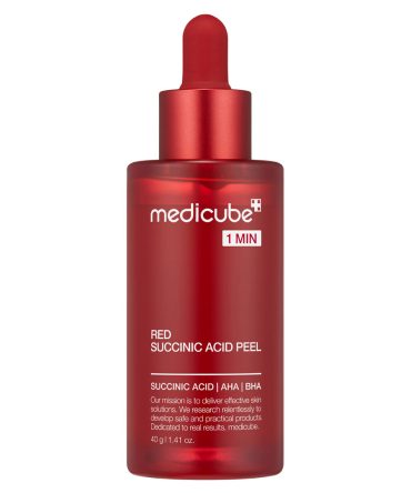 21% Red Succinic Acid Cleansing Booster Serum - medicube.us